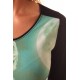 NOTING, owl, Dress long sleeve floral print design Avispada