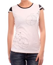 Camiseta PASEO EN BICI BLANCO