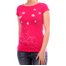 Camiseta PASEO EN BICI FLORAL FUXIA