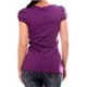 Camiseta FLORECITAS MORADAS MORADA